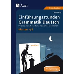 Einfhrungsstunden Grammatik Deutsch Klassen 7-8