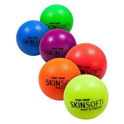 Sport-Thieme Weichschaumblle-Set "Skin Softi Neon" mit Netztasche