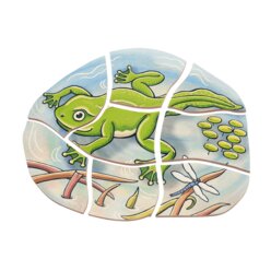 Lagenpuzzle Frosch, 4-7 Jahre