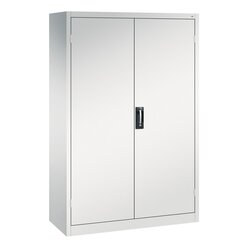 C+P Stahl-Flgeltrenschrank Acurado-1000, 195x120x50 cm, Korpus und Front RAL 7035 Lichtgrau