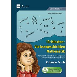 10-Minuten-Vorlesegeschichten Mathematik, Buch, Klasse 5-6