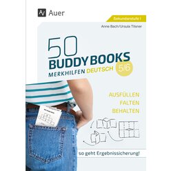 50 Buddy Books - Merkhilfen Deutsch Klassen 5-6, Buch