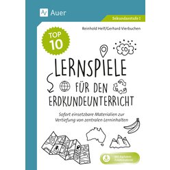 Die Top 10 Lernspiele fr den Erdkundeunterricht, Buch, 5.-10. Klasse