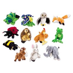 beleduc Handpuppen-Set, 12-teilig, 3-6 Jahre