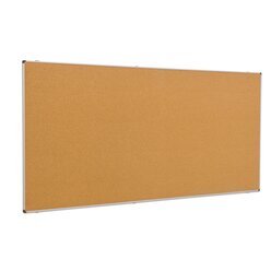 Langwandtafel Kork 300x120cm ohne Ablage