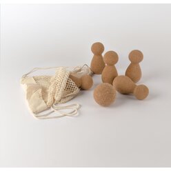 Tumbling CORK Bowling Set, 8 Teile