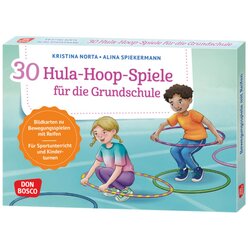 30 Hula-Hoop-Spiele fr die Grundschule, Bildkarten, 6-10 Jahre