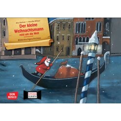 Der kleine Weihnachtsmann reist um die Welt. Kamishibai Bildkartenset, 2-8 Jahre