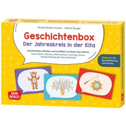 Geschichtenbox: Der Jahreskreis in der Kita, Kartensatz, 3-6 Jahre