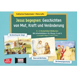 Jesus begegnen: Geschichten von Mut, Kraft und Vernderung, Kamishibai Bildkartenset