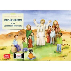 Jesus-Geschichten fr die Erstkommunion-Vorbereitung. Kamishibai Bildkartenset, 8-10 Jahre