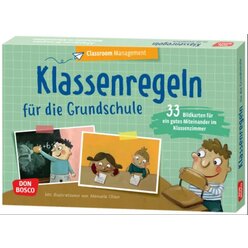 Klassenregeln fr die Grundschule, 33 Bildkarten, 5-10 Jahre