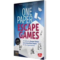 One Paper Escape Games, Buch, ab 13 Jahre