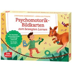 Psychomotorik-Bildkarten zum bewegten Lernen, 5-7 Jahre