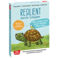 Resilient durchs Schuljahr: Mein sicherer Ort, meine Gefhle, meine Sinne, Kartensatz, 6-8 Jahre