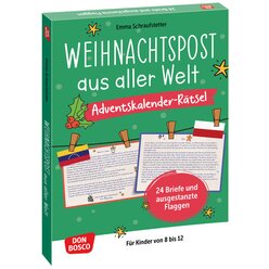 Weihnachtspost aus aller Welt, Kartensatz, 8-12 Jahre