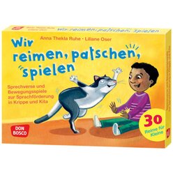 Wir reimen, patschen, spielen, Kartensatz, 1-4 Jahre