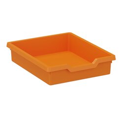 Kunststoffkasten Gre III orange, 31 cm breit, 37 cm tief, 7,5 cm hoch