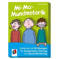 Mi-Ma-Mundmotorik, Bildkarten und Anleitung, ab 3 Jahre