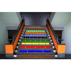 Treppen-XXL Sticker Bruchrechnen/Prozent/Dezimal