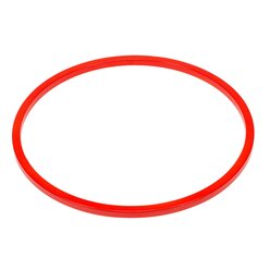 Hula-Hoop Reifen rot aus Bambus, Durchmesser 45 cm