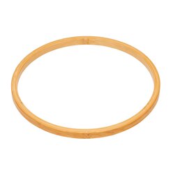 Hula-Hoop Reifen transparent lackiert aus Bambus, Durchmesser 30 cm