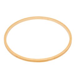 Hula-Hoop Reifen transparent lackiert aus Bambus, Durchmesser 45 cm