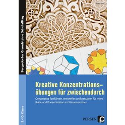 Kreative Konzentrationsbungen fr zwischendurch, Buch, 5. bis 10. Klasse