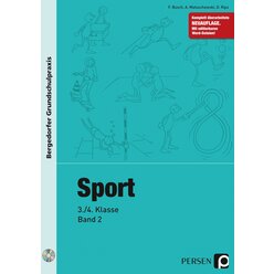 Sport, Band 2 inkl. CD, 3.-4. Klasse