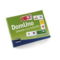 DomUno: Inlaute z/s/sch/ch1, Sprachlernspiel, ab 5 Jahre