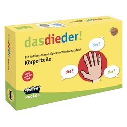 dasdieder! Krperteile + Anybook PRO, Artikel-Memo-Spiel, ab 4 Jahre