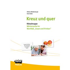 Kreuz und quer - Wrtersuche im Wortfeld "Essen und Trinken", Rtselmappe