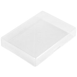 Kartenbox Sonderformat - transparent, Innenma: 95 x 70 x 15mm