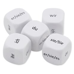 Wrfel-Set Deutsch Personalpronomen,