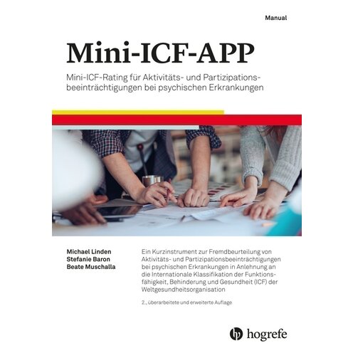 Mini-ICF-APP Partizipationsstörungen, Manual Kaufen | Hogrefe-Verlag ...