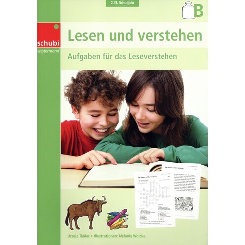 Lesen Und Verstehen, Aufgaben Für Das Leseverstehen B, 2.-3. Klasse ...