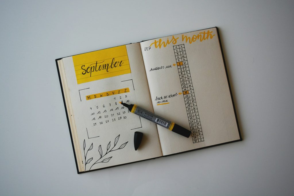 Tagebuch selbstgestaltet - Bullet Journal - Spielundlern.de